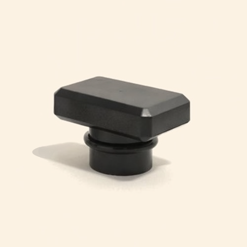Perfume Tops - Black T Cap - Wholesale Perfume Cap, FEA 15