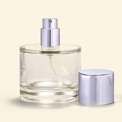 50ml Ombre Perfume Bottle with Silver Spray & Cap