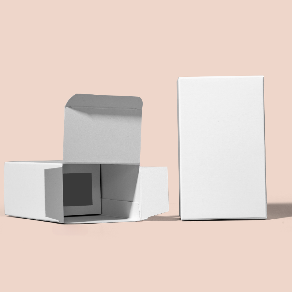 Unprinted Perfume Box- 30ml Victor Bottle Packaging with Inner Holder- Perfume Boxes Wholesale